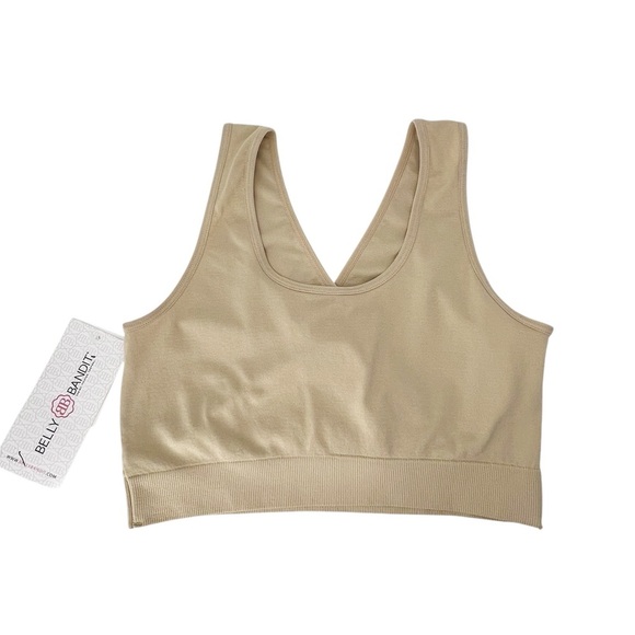 Belly Bandit B.D.A. Bra Size Large Pregnancy Sleep Nursing Bra Light Tan New NWT - Picture 2 of 6